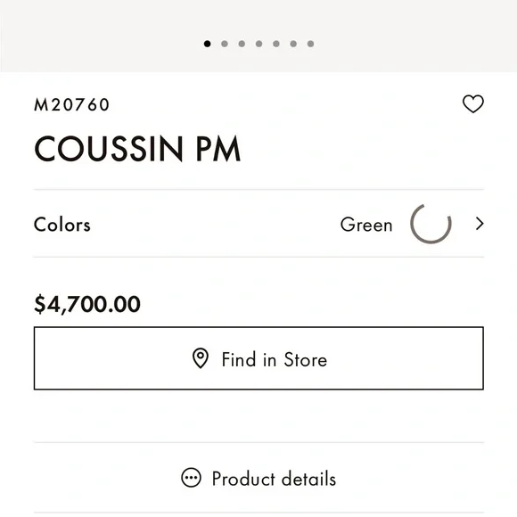 Limited Edition Louis Vuitton Coussin - Picture 4 of 4